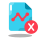 Diagramm löschen icon