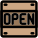 Open Sign icon