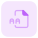 The AA file extension is a file format associated to Audible Audio Book icon