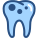 cárie externa-dental-premium-bluetone-bluetone-bomsymbols- icon