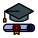 Graduated icon