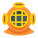 capacete de mergulhador icon