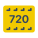 720p HD icon