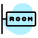 Classroom with different section and classes in school icon
