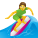 Woman Surfing icon