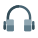 Studio quality headphone for enhanced experience device icon