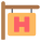 Hotel Sign icon