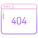 Website 404 Error icon