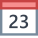 Calendário 23 icon