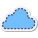 Nuage pointillé icon