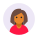 Circled User Female Skin Type 5 icon