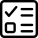 Conventional ballot paper voting with checkbox and tick icon