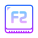F2 Key icon