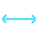 Redimensionner horizontallement icon