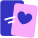 Swiping Heart Right icon