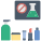 Chemical free icon