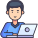 Male Freelancer icon