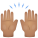 Поднятие рук-средний-тон кожи icon