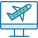 34-air ticket booking icon