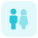 Couples on vacation by Air travel destination icon