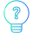 Externe-Lampe-häufig gestellte-Fragen-FAQ-Bearicons-Gradient-Bearicons icon