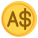 Dollar australien icon