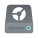 ディスクパーティション icon