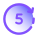 5 進める icon