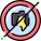 No Flash icon