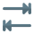 Tab function key on large number of keyboard layout icon