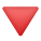 Rotes-Dreieck-mit-der-Spitze-nach-unten-Emoji icon