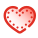 Corazón cosido icon