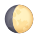Waxing Gibbous Moon icon