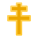 croix patriarcale icon