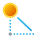 elevação do sol icon