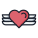 Heart with Wings icon