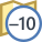 시간대 -10 icon