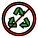 Non-Recyclable icon