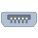 USBマイクロB icon