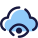 Privacy sulla cloud icon