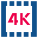 4K icon