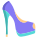 Peep Toe Shoe icon