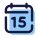 Kalender 15 icon