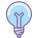 Круглая лампа icon