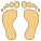 Footprint icon