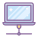 Ordenador portátil web icon