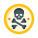 Pirate coin icon