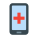 Aplicación móvil médica icon