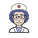 의사 여성 icon