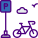 Parcheggio bici icon